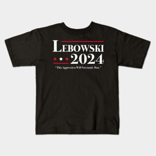 Lebowski 2024 Election Vote Funny Kids T-Shirt